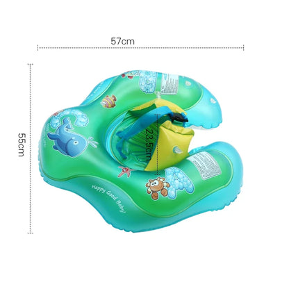 Swim Ring for Baby New Children'S Party Circle Cartoon Inflatable Swimming Ring Kids Swimming Pool Bathing Inflatable Lifebuoy