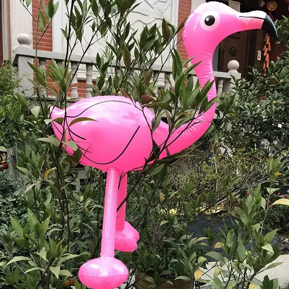 Inflatable Flamingo Toys for Children Inflatable Swimming Pool Float Toy Garden Pool Party Decor Hawaiian Event Party Supplies