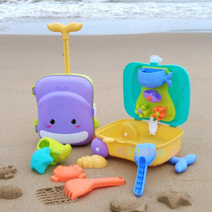 Kids Beach Toys Baby Beach Play Toys Sandbox Kit Summer Toys Beach Accessories Sand Water Game Tools Bath Toy for Baby