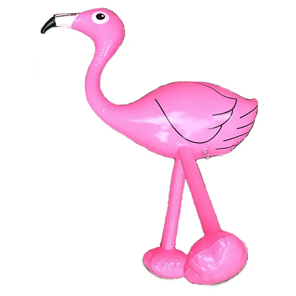 Inflatable Flamingo Toys for Children Inflatable Swimming Pool Float Toy Garden Pool Party Decor Hawaiian Event Party Supplies